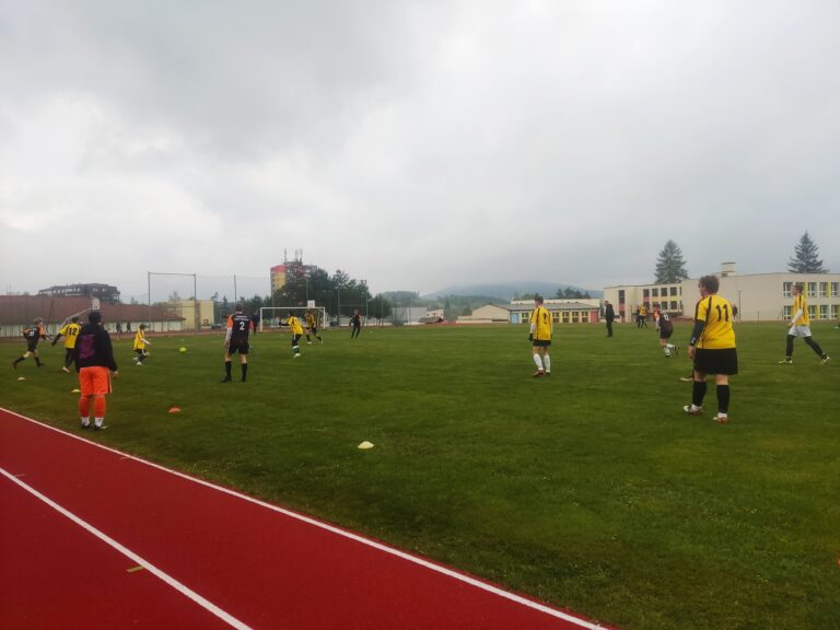 okresní kolo ve fotbalu v Kaplici 18. 4. 2024