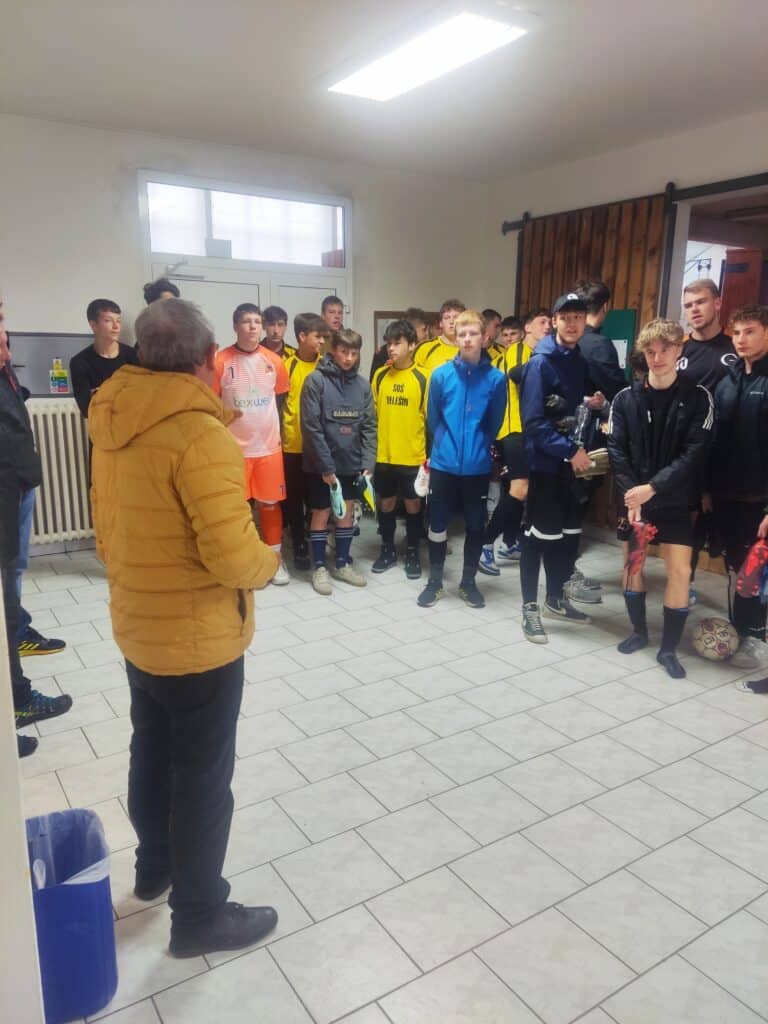 okresní kolo ve fotbalu v Kaplici 18. 4. 2024