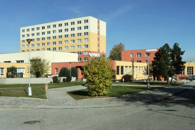 Areál školy - po rekonstrukci chodníků a výstavby nového parkoviště - září 2024