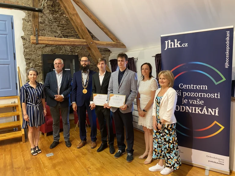Vyhlášení vítězů soutěže Učeň roku od JhK