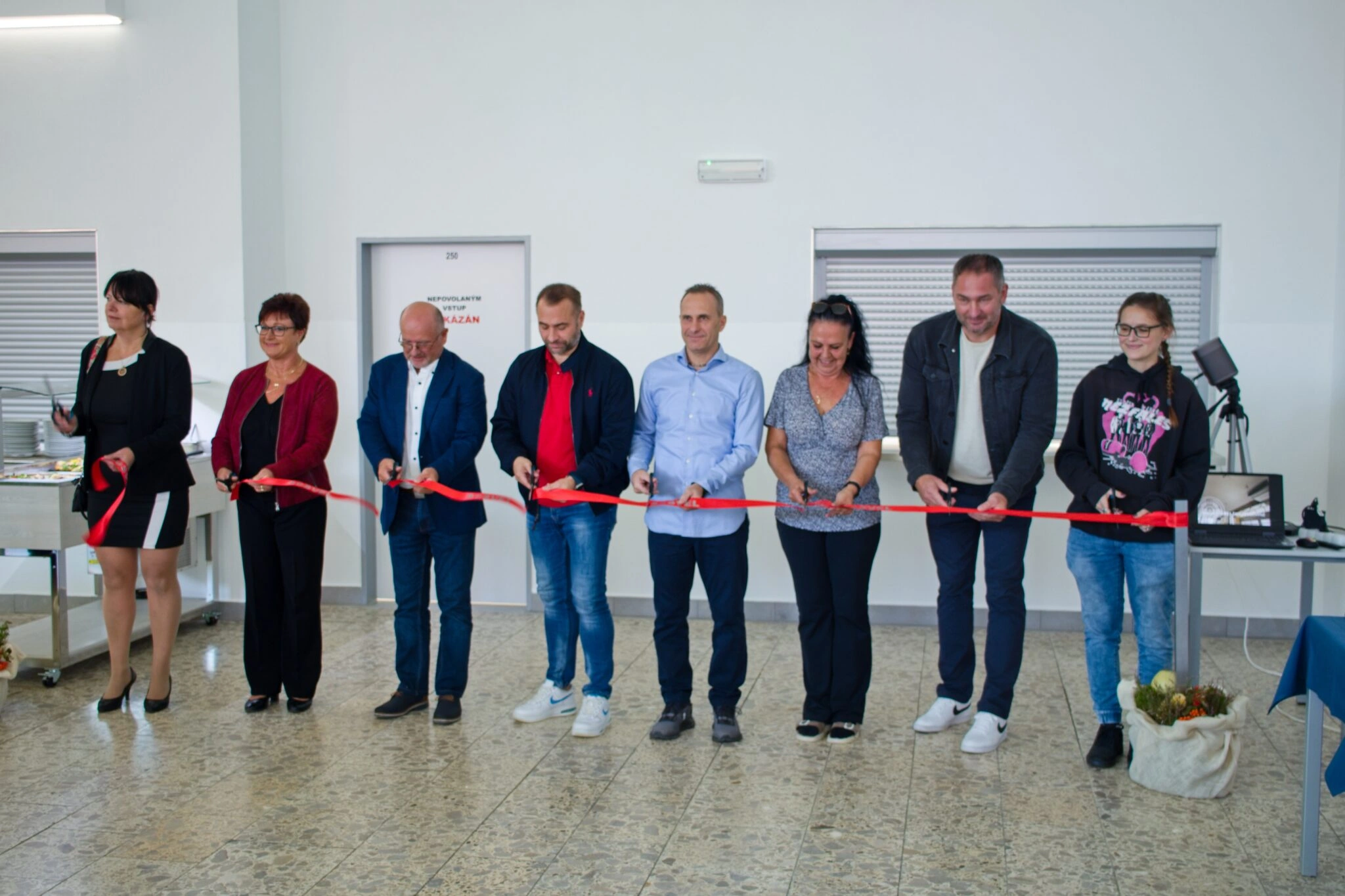 Slavnostní otevření zrekonstruované kuchyně a jídelny