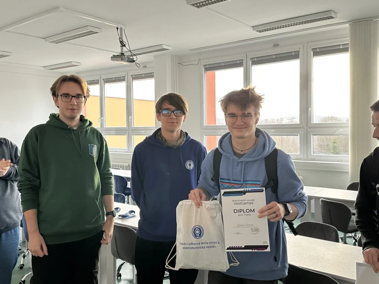 Vyhlášení vítězů soutěže VelzGames