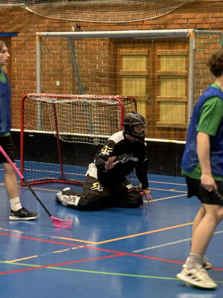 Domov mládeže - kroužek florbalu