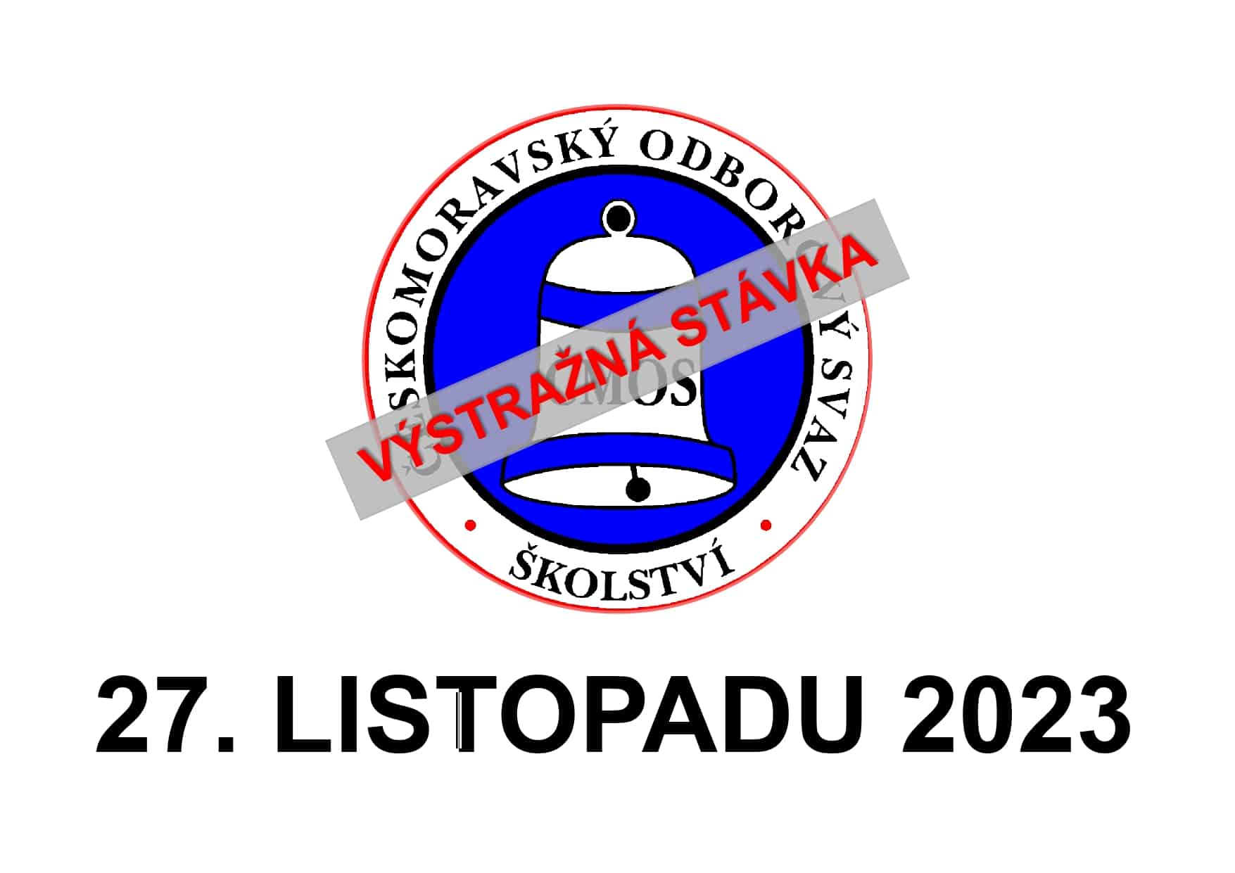 Stávka škol 27.11.2023 - logo